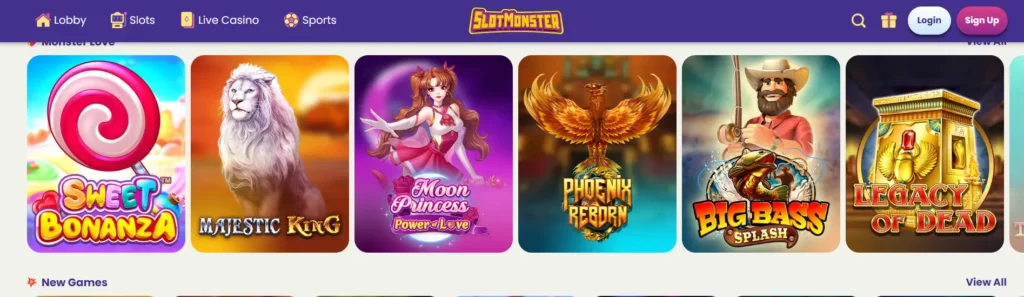 slotmonster top games